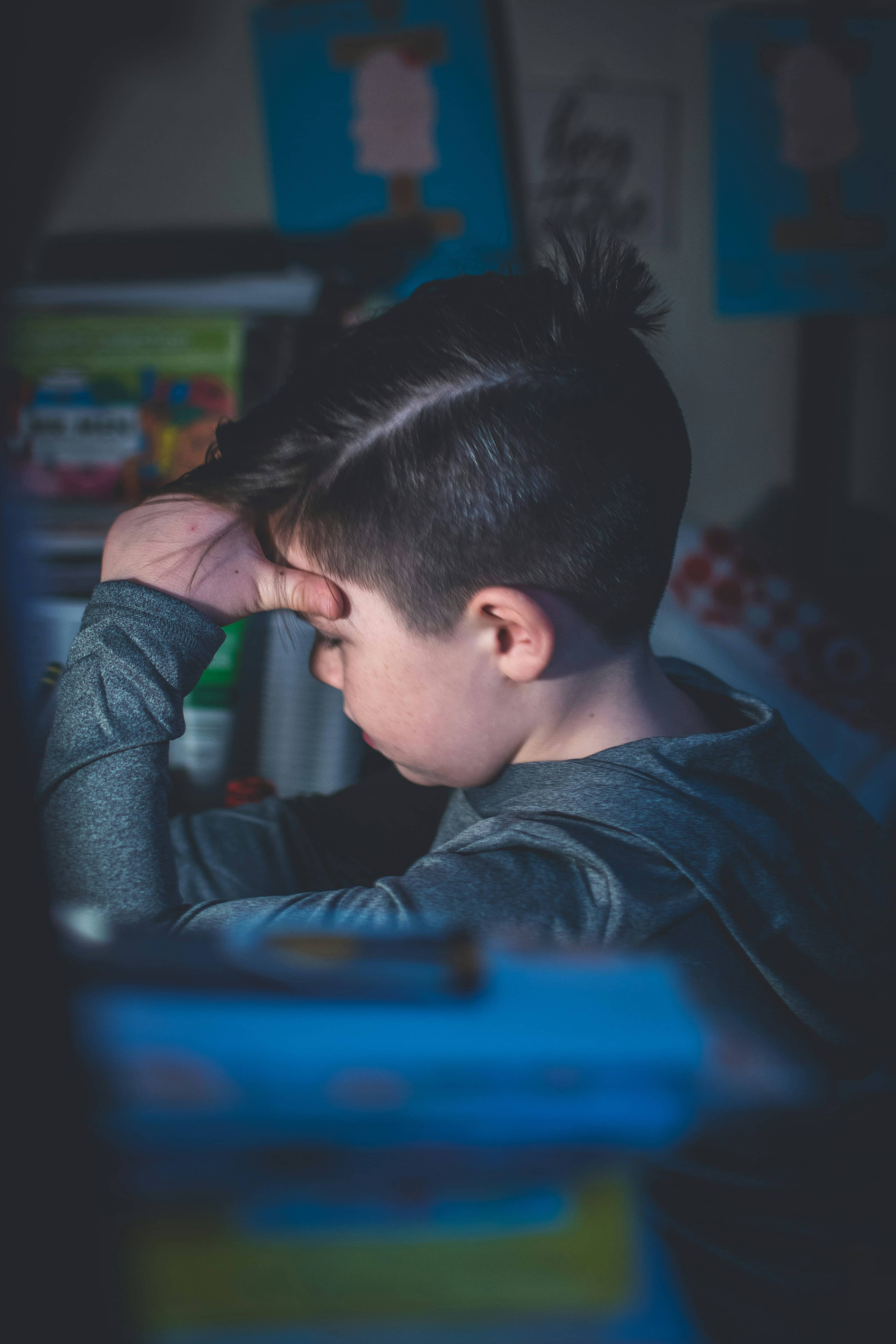 two children ADHD