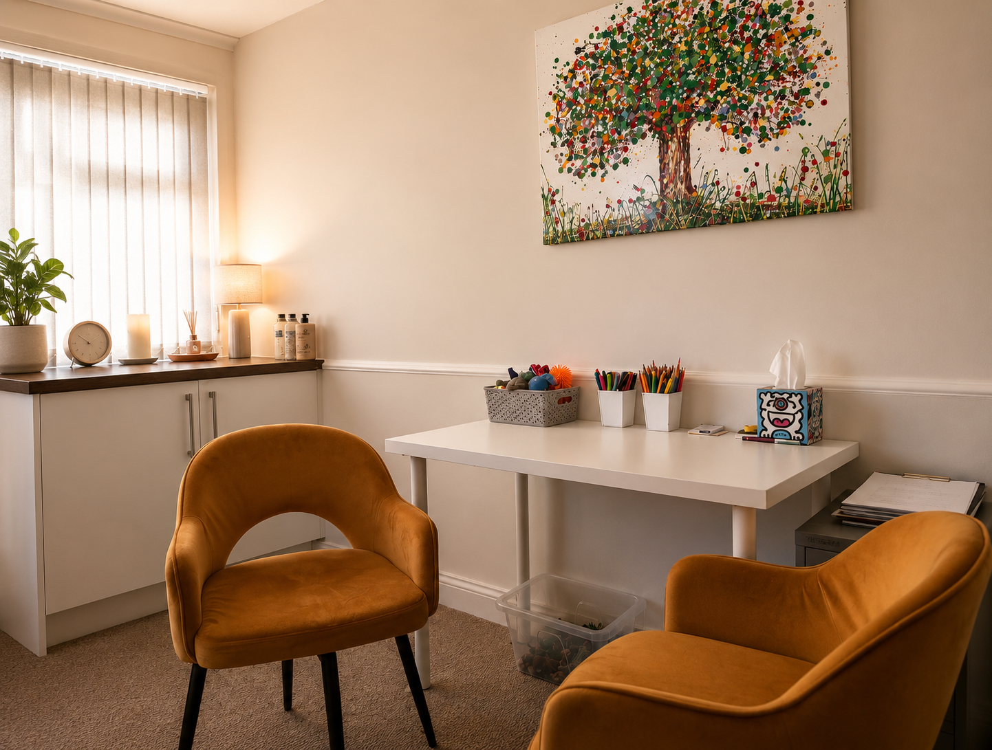 childrens therapy room